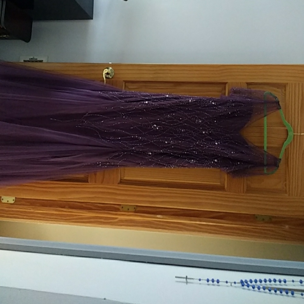 Evening gown for mom of bride